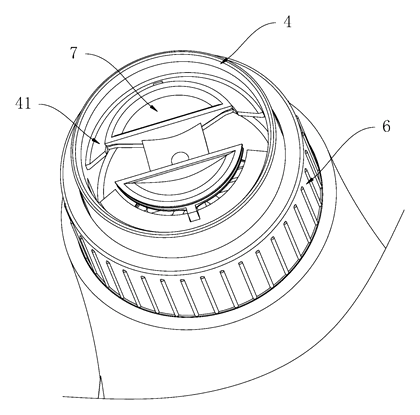 Hair Dryer with a Built-In Adjustable Airflow Mechanism - Patent Fig. 5