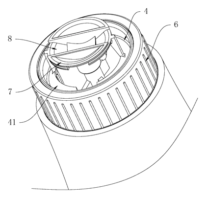 Hair Dryer with a Built-In Adjustable Airflow Mechanism - Patent Fig. 7