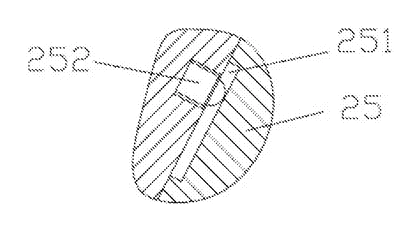 Push-Style Round Cutter with Spring-Buffered Magnetic Blade Mount - Patent Fig. 2