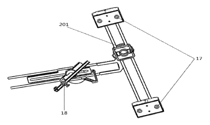 All-in-One Chalk Plotter for Lines, Angles, Circles and Ellipses - Patent Fig. 2