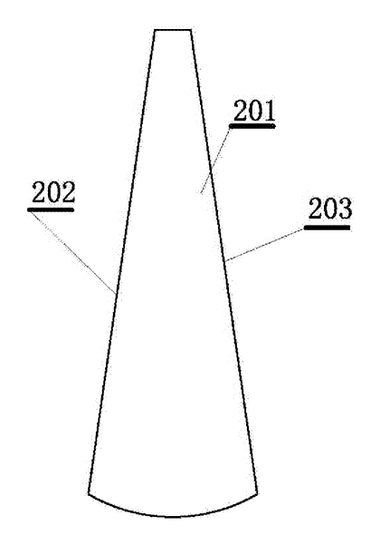Windproof Sunshade Umbrella with Rotating Overlapping Blades - Patent Fig. 2