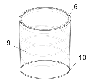 Two-Mouth Shareable Water Bottle with a Pull-Out Second Spout - Patent Fig. 3