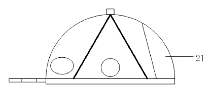 Removable Multifunctional Waterproof Ventilation Cap - Patent Fig. 2