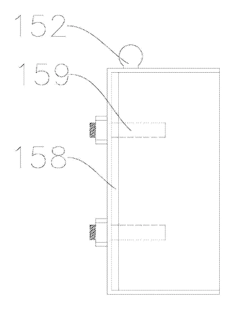 Roller-Activated Inline Skate Brake with Adjustable Shoe Piece - Patent Fig. 8