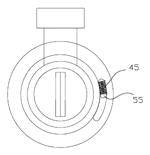 Keychain Box Cutter with Twist-to-Release Safety Head - Patent Fig. 8