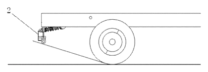 Adjustable Vehicle Rear Bumper Guard with Telescopic Triangle Frame - Patent Fig. 9
