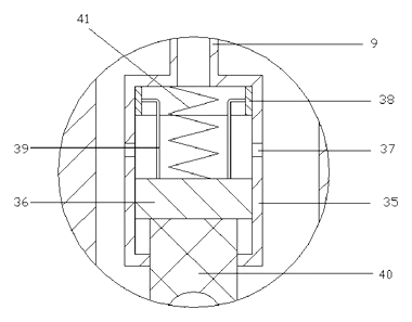Cooling Helmet That Blows Water-Chilled Air over the Head - Patent Fig. 5