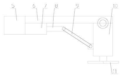Solar-Powered Smart Sun Hat with Motorized Cooling Fan and Angle Adjustment - Patent drawing - cooling mechanism details