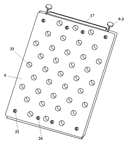 Multifunctional Outdoor Backpack with Built-In Rest Stool and Emergency Stretcher - Patent Fig. 6