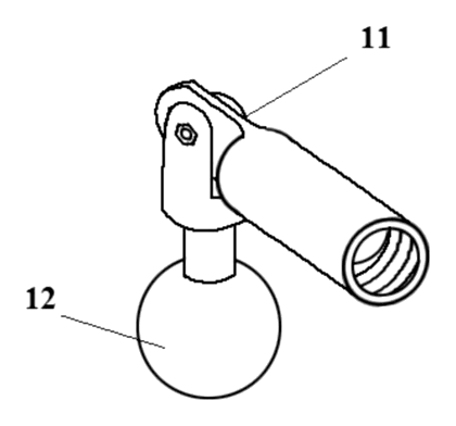 Multifunctional Outdoor Backpack with Built-In Rest Stool and Emergency Stretcher - Patent Fig. 9