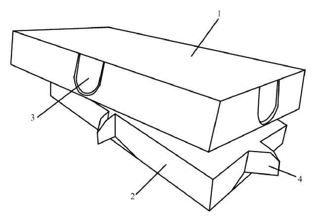 Child-Resistant Paperboard Medicine Box with Three-Point Opening - patent drawing