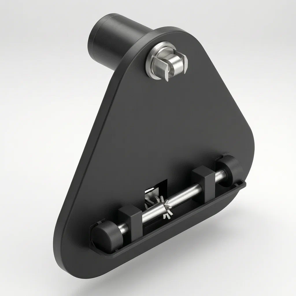 All-in-One Multifunctional Garden Tool with Motorized Transport and Modular Heads - product render