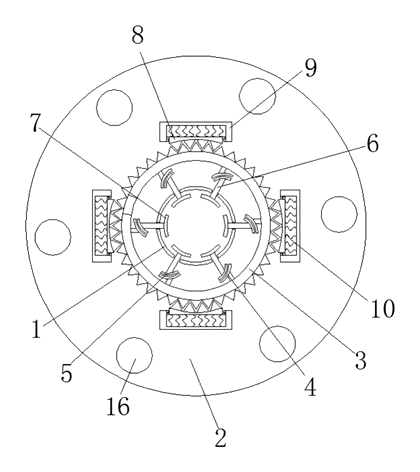 Adjustable Anti-Mosquito Hat for Outdoor Fishing with Gear Ring - Patent Fig. 2