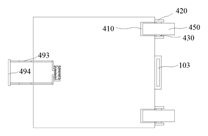 Hard-Shell Luggage Case with a Built-In Lift Table - Patent Fig. 12