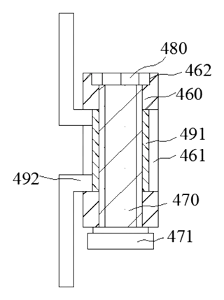 Hard-Shell Luggage Case with a Built-In Lift Table - Patent Fig. 14