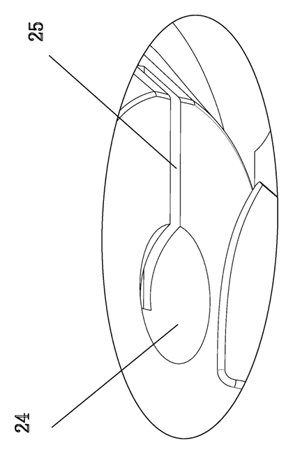 Ice Skate Rack with Buffer Structure and Torsion Control - Patent Fig. 3