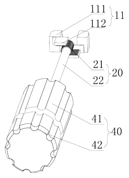 Wrench and Screwdriver Combined Two-Purpose Tool - Patent Fig. 3