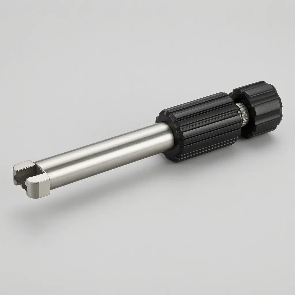 Wrench and Screwdriver Combined Two-Purpose Tool - product render