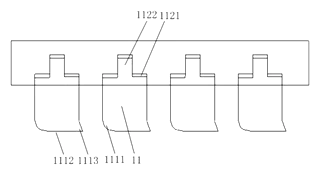 Multi-Blade Array Ice Skating Shoe with Ventilated Sole - Patent Fig. 5