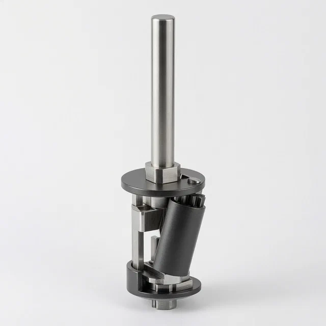 Adjustable Hob Rest for Pencil Sharpeners with Rotating Disk Mechanism - product render