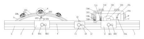 Inflatable Baby Climbing Mat with a Bumpy Hump and a Ramp Obstacle - Patent Fig. 1