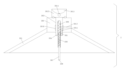Teaching Compass Ruler with Magnetic Pivot and Suction Cup Center - Patent drawing - compass components