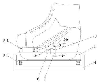 Ice Skate with Retractable Blade Guard and Fall-Detection Actuator - Patent Fig. 11