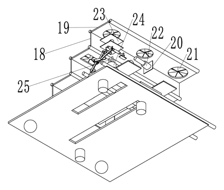 Automated Folding Store Shelf That Pushes Products Up to the Customer - Patent Fig. 4