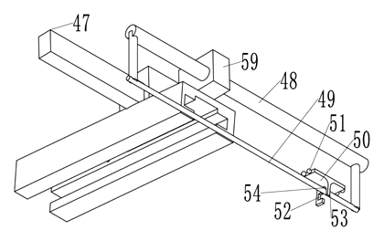 Automated Folding Store Shelf That Pushes Products Up to the Customer - Patent Fig. 8