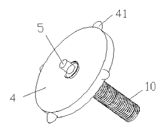 Adjustable Focus Flashlight with Elastic Reflective Light-Gathering Bowl - Patent Fig. 3
