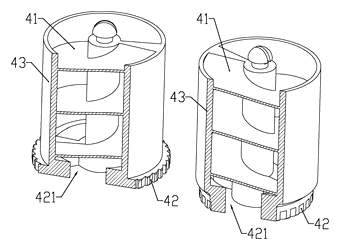 Handheld Automatic Bubble Tube with Mechanical Liquid Feed - Patent Fig. 5