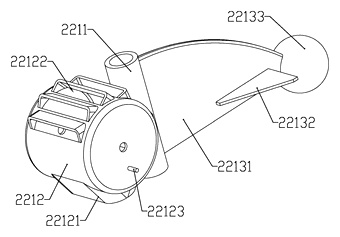 Handheld Automatic Bubble Tube with Mechanical Liquid Feed - Patent Fig. 7