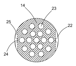 Folding Umbrella with Integrated Storage Sleeve and Water Drainage - Patent Fig. 9