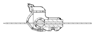 Mechanical Quick-Release Rope and Belt Buckle with Flip Lock - Patent Fig. 8