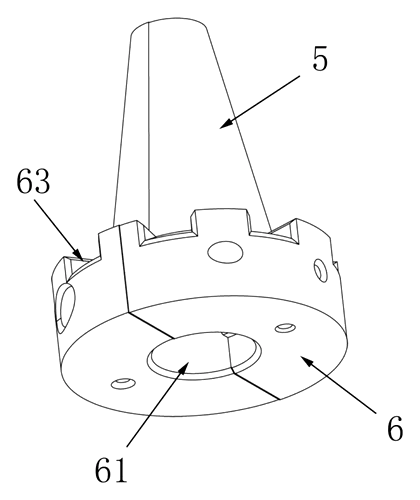 Hair Dryer with Conical Air Duct Sleeve for Streamlined Intake - Patent Fig. 3