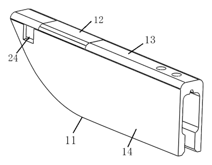 Portable Knife Sharpening Sleeve with Integrated Magnetic Holder and Strop - Patent drawing - exploded view