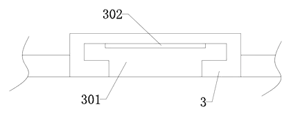 Silicone Garden Digging Glove with Modular Blade and Tool Connectors - Patent drawing - exploded view of glove components