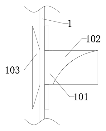 Silicone Garden Digging Glove with Modular Blade and Tool Connectors - Patent Fig. 5