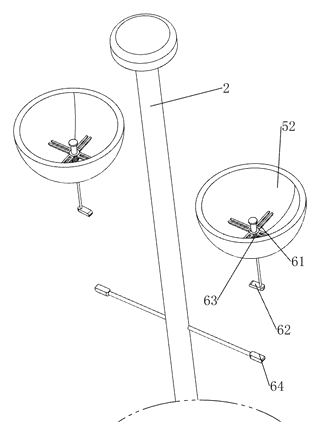 Garden Pest Control Lamp with Rainwater Cleaning and Irrigation - Patent Fig. 4