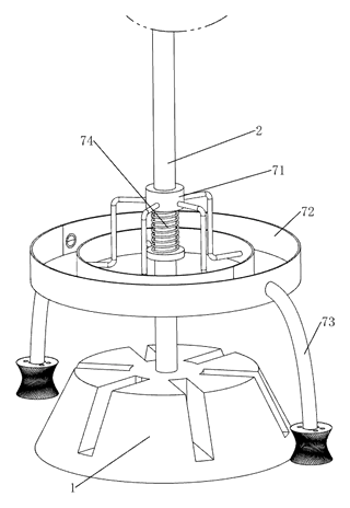 Garden Pest Control Lamp with Rainwater Cleaning and Irrigation - Patent Fig. 5