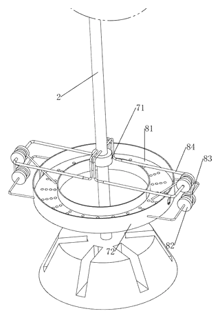 Garden Pest Control Lamp with Rainwater Cleaning and Irrigation - Patent Fig. 6