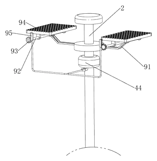 Garden Pest Control Lamp with Rainwater Cleaning and Irrigation - Patent Fig. 7