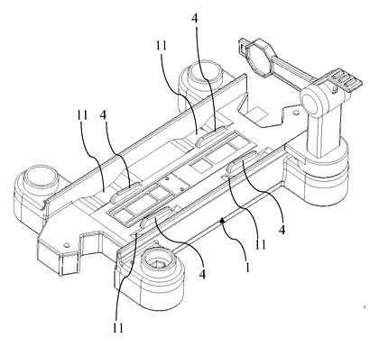 Track Toy Parking Overload Protection Assembly with Lifting Lugs - Patent Fig. 9