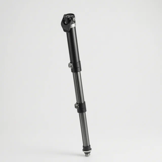 Extendable Support Leg and Monopod with Single-Knob Locking - product render