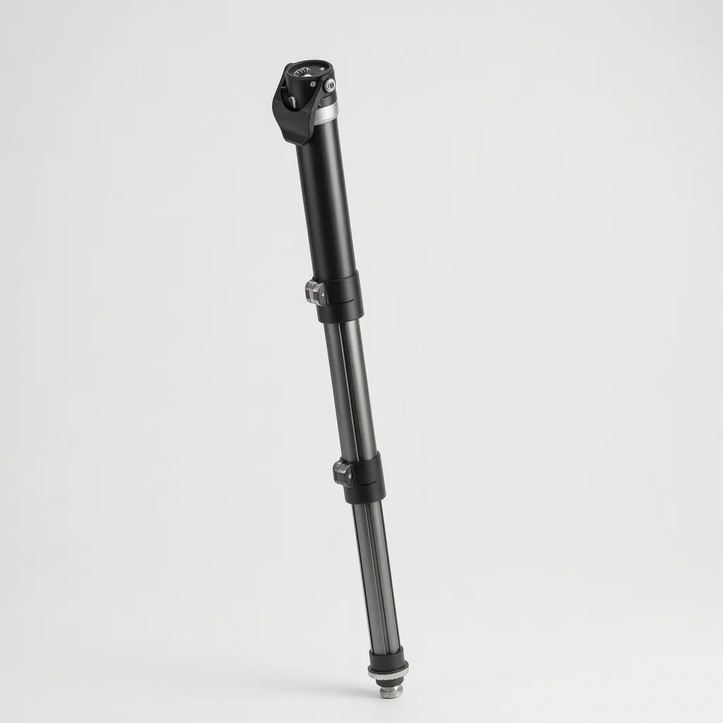 Extendable Support Leg and Monopod with Single-Knob Locking - product render