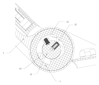 Folding Child Seat with Linked Backrest and Armrest Mechanism - Patent Fig. 10