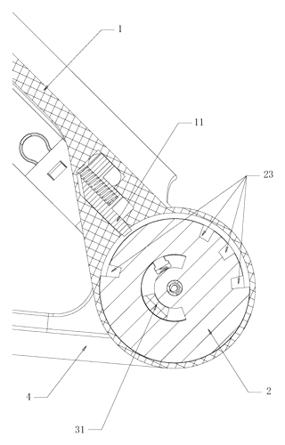 Folding Child Seat with Linked Backrest and Armrest Mechanism - Patent Fig. 26