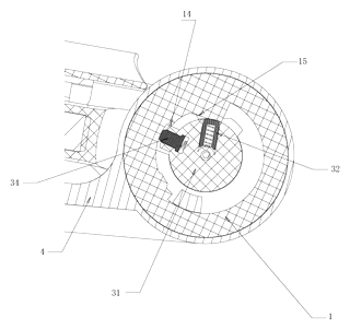 Folding Child Seat with Linked Backrest and Armrest Mechanism - Patent Fig. 30