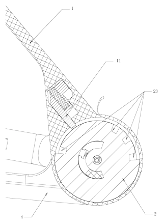 Folding Child Seat with Linked Backrest and Armrest Mechanism - Patent Fig. 38