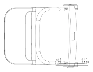 Folding Child Seat with Linked Backrest and Armrest Mechanism - Patent Fig. 40
